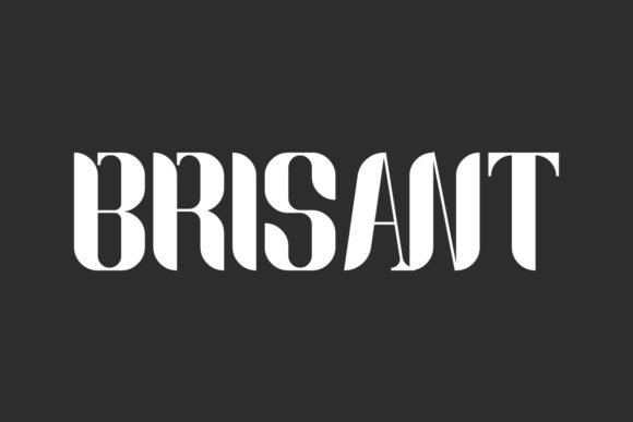 Brisant: The Cool Display Font That Brings Your Designs to Life