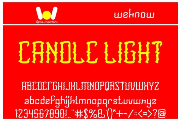 Candle Light: A Display Font That Brings Warmth to Your Projects