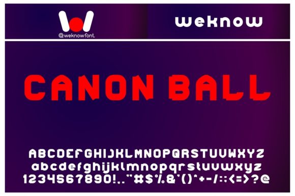 Canon Ball: The Display Font with Serious Branding Impact