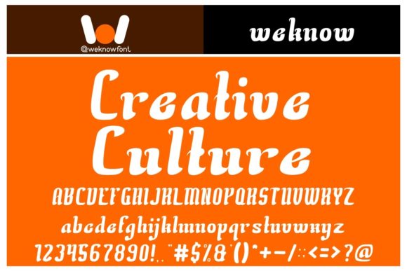 Creative Culture: The Display Font That Commands Attention