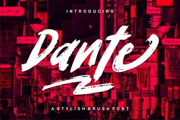 Dante Font: Raw Texture for Bold, Authentic Branding