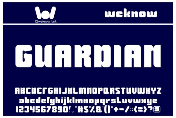Guardian Font: Bold, Brushed Display Typography for Impactful Design