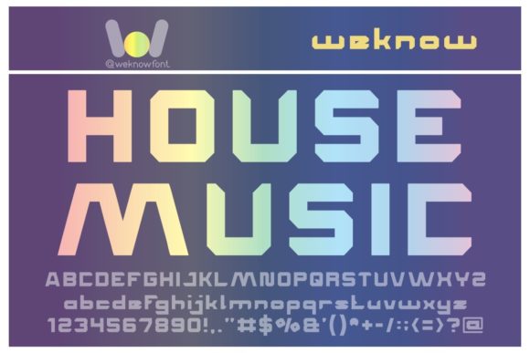 House Music: The Bold Typeface for Modern Brands