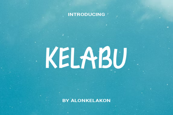 Kelabu: A Modern Display Font for Bold, Casual Branding