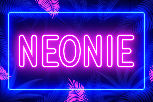 Neonie: The Cool Display Font for Modern Brands