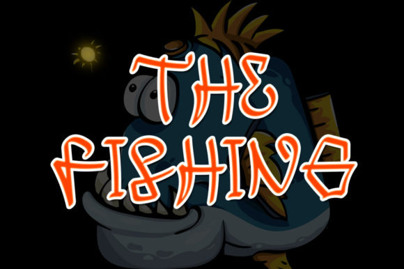 The Fishing Font: Urban Cool for Bold Design Projects