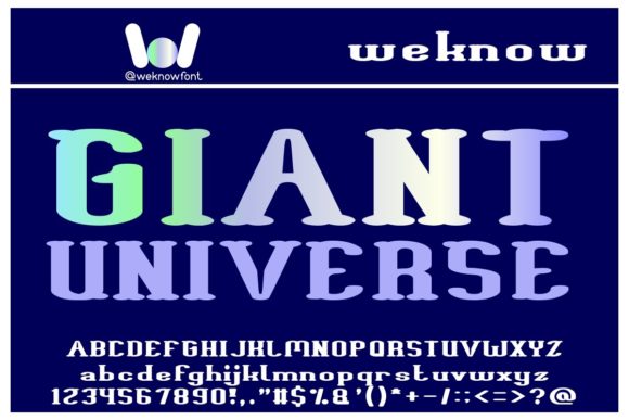 Why Giant Universe Is the Display Font Your Brand Needs